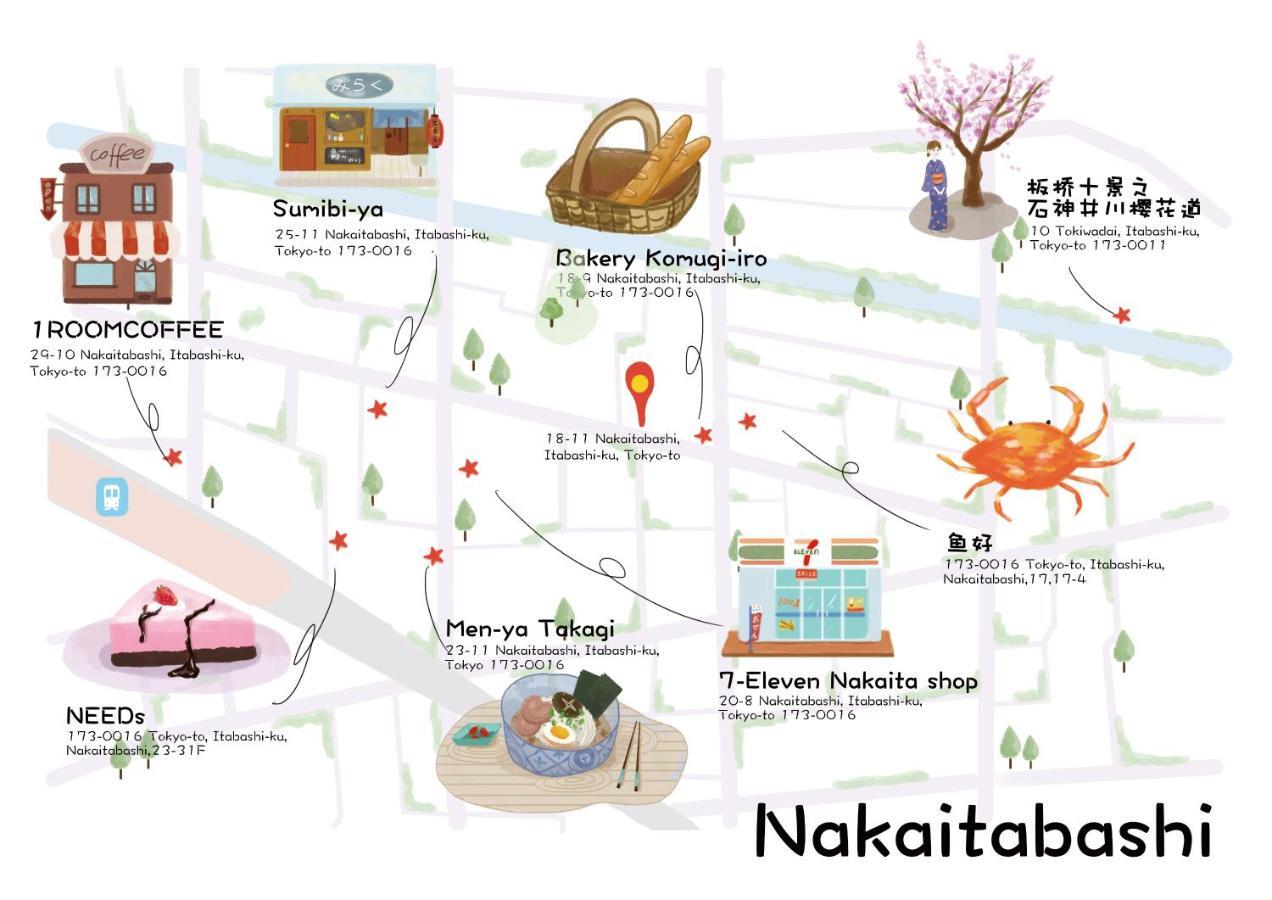Nestay House Tokyo Itabashi 02 ภายนอก รูปภาพ